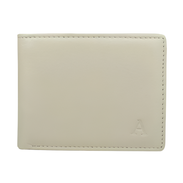 Elk Leather Wallet with Coin Pocket – Taupe