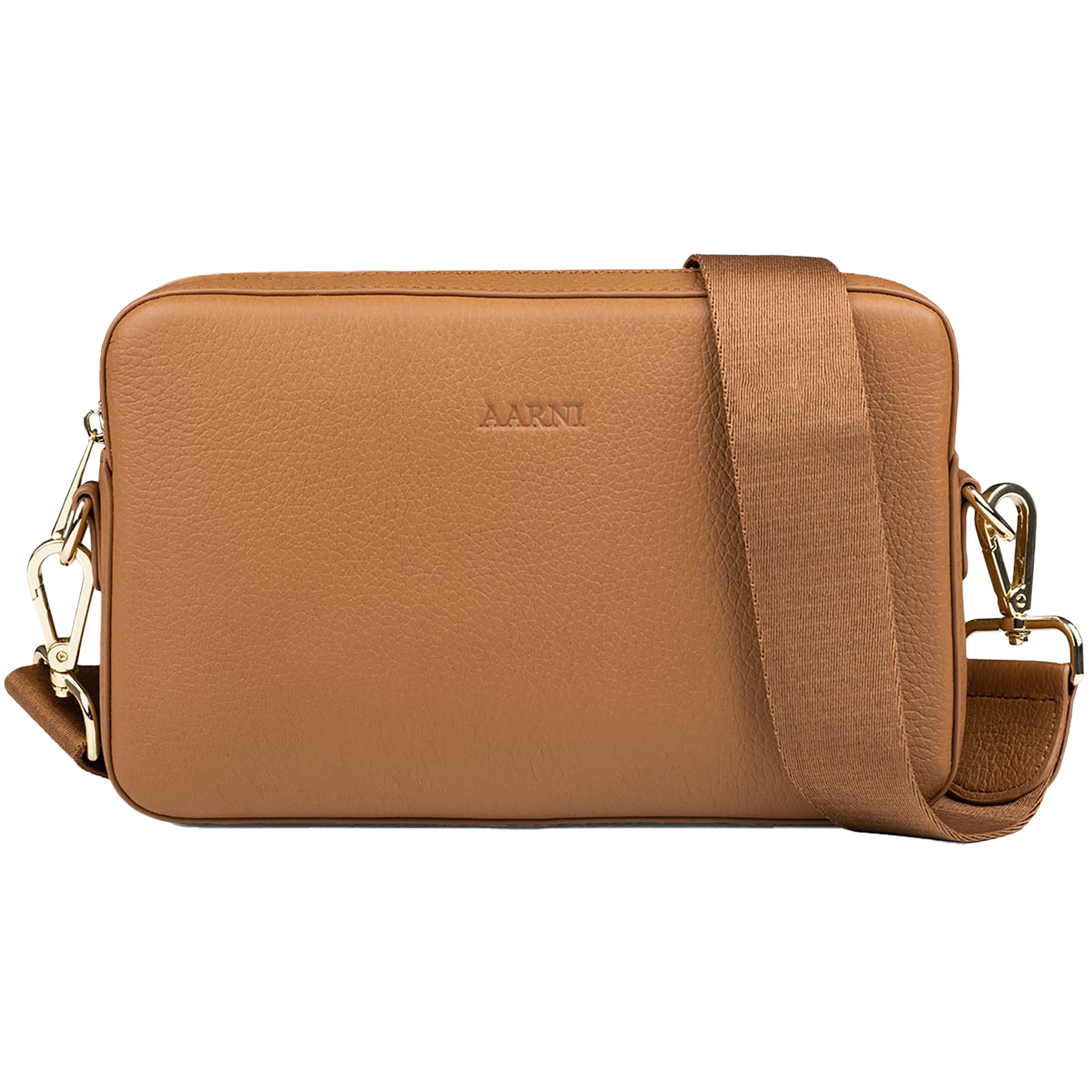Large Crossbody Bag – Cognac