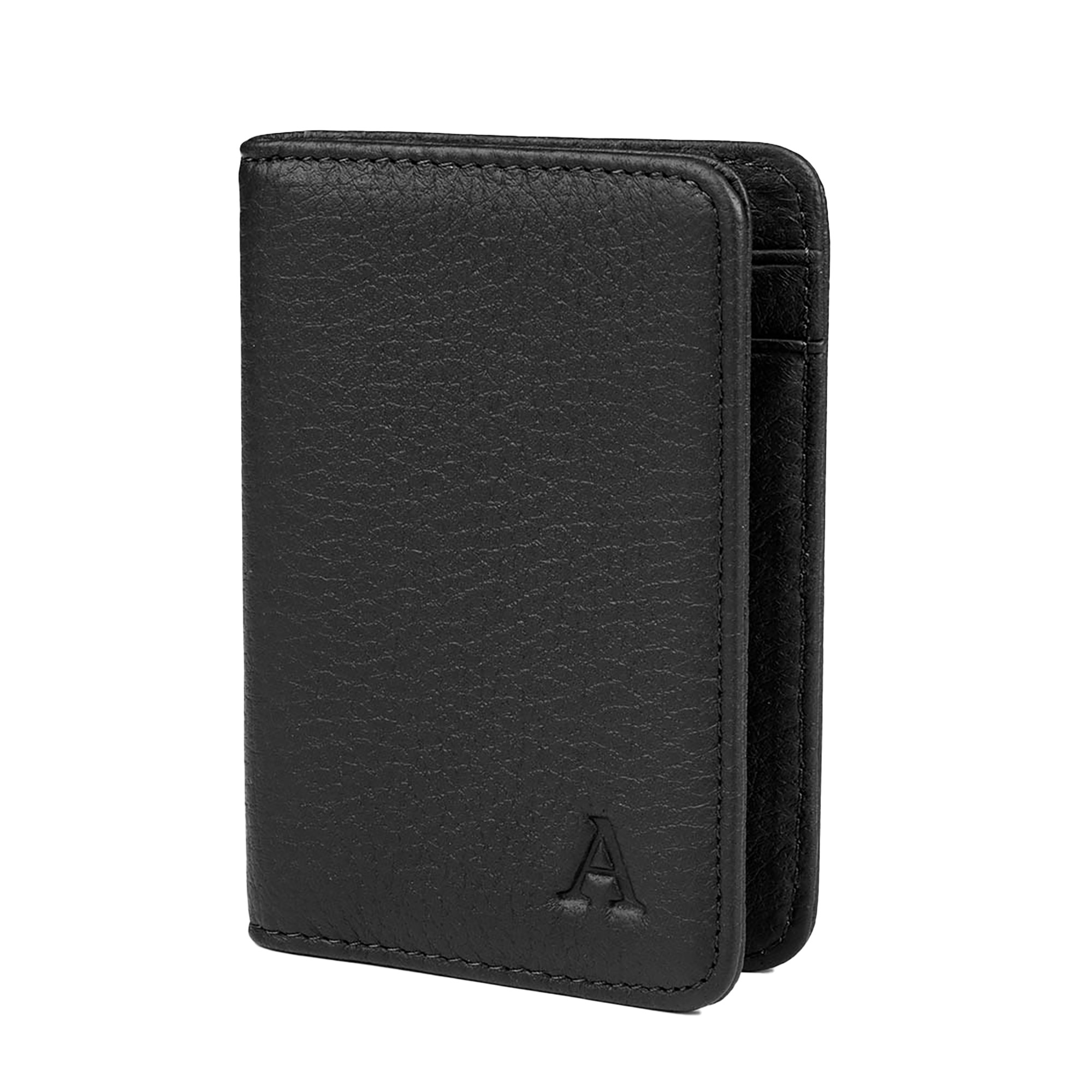 Elk Leather Wallet – Black